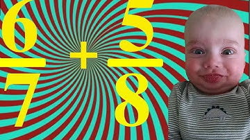 How to Add Fractions with Different Denominators - Adding Fractions Hack