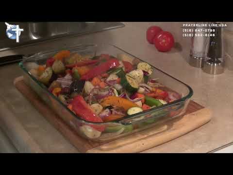 Cooking Greek Briam mixed vegetables with Chicken by John Zavlaris