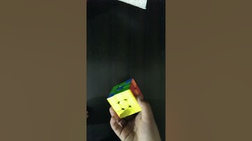 How to make zig zag pattern on 3 by 3 cube