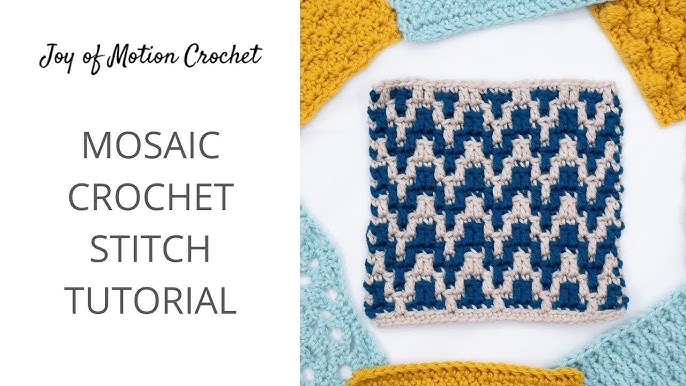 Knitting Patterns & Supplies - How to Mosaic Crochet - Crochet