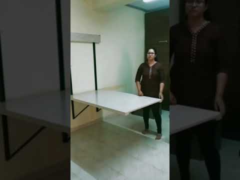 Wall Mounted Dining Table - YouTube