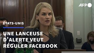 Facebook : la lanceuse d’alerte Frances Haugen pousse le Congrès à agir contre la plateforme | AFP