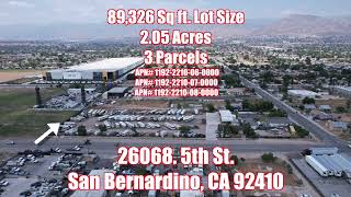 Leased - 26068 5th St San Bernardino, CA 3 Parcels