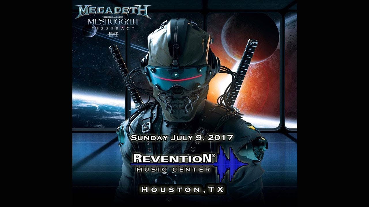 Megadeth LIVE in Houston "Conquer or Die!" & "Lying in State" - YouTube