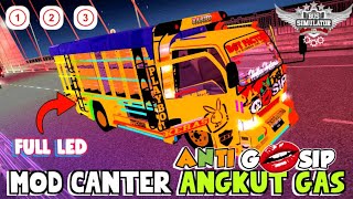 Download Mod Canter Anti Gosip Full Led | Full Anim 3.3 | Angkut Gas Lpg Video MP3 Mod Canter Anti Gosip Full Led | Full Anim 3.3 | Angkut Gas Lpg
