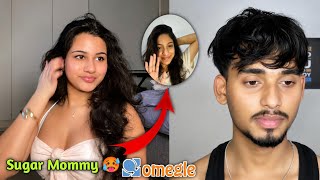 I Meet Sugar Mommy 💕 On Omegle|| Wild Conversations 🥵💦 screenshot 5