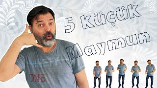 Beş Küçük Maymun - Onur Erol Resimi