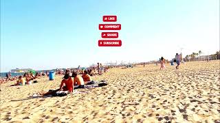 Day At The Alboraia Beach | Sea Valencia | Spain 2023 | Walking Tour