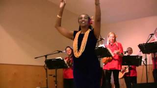 Video-Miniaturansicht von „"Minoaka", Performed By Members Of The Kapalakiko Hawaiian Band, Hula By Mahealani Uchiyama“
