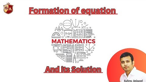Class 7 || WB || Chapter 22 || Formation of equation and its Solution || Part - 1