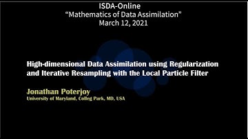 "High-dimensional Data Assimilation using Regularization and IterativeResampling with the Local Part