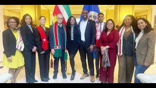 Srefidensi: H. E. Ambassador Marten Schalkwijk to USA Presents The Josef Nassy Art Exhibit at OAS