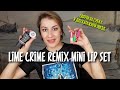 Набор помад Lime Crime Remix Mini Lip Set и двухэтажный поезд