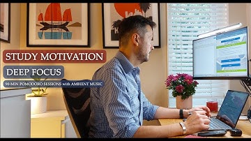 🚀Focus Booster: 90-Min of Productivity Music for Deep Work / Study With Me 2023