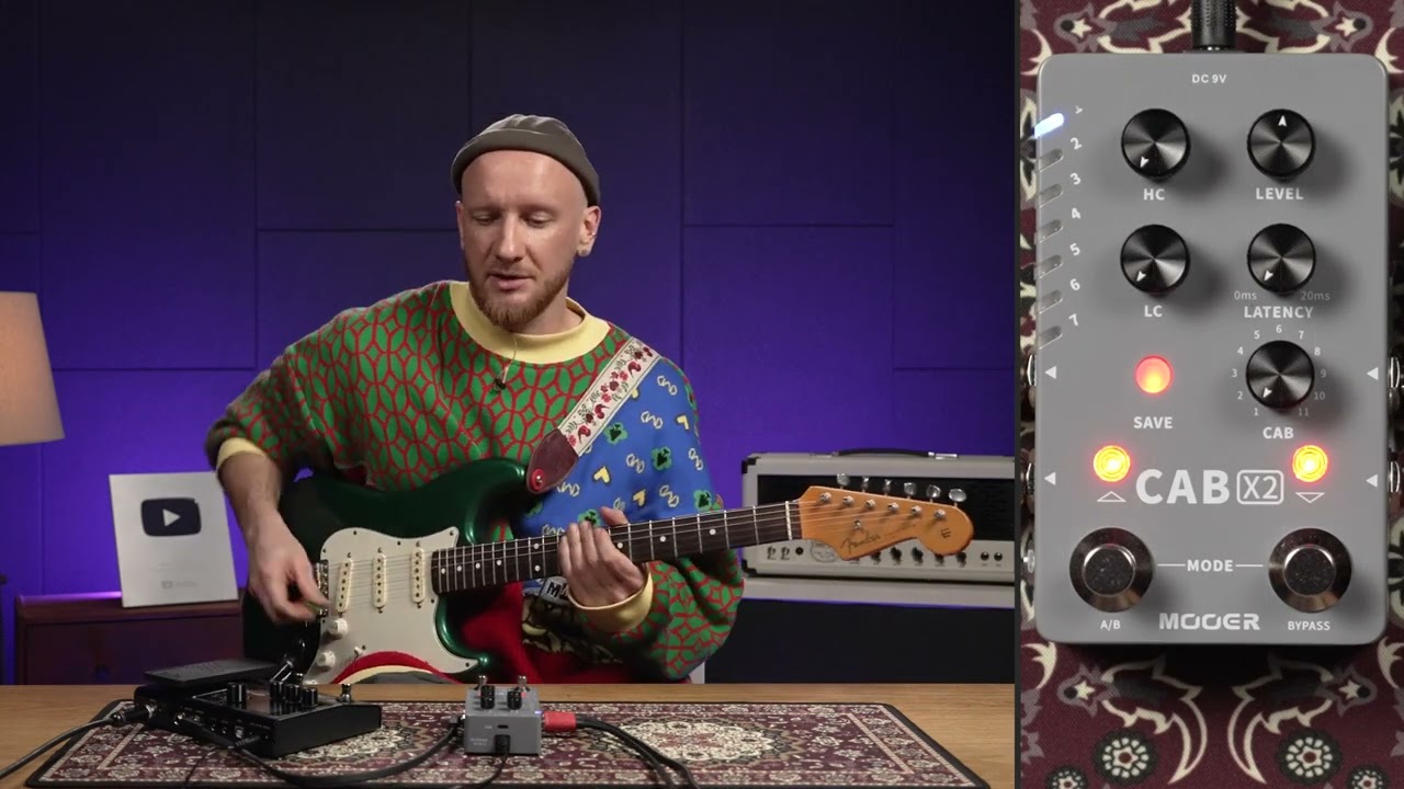 MOOER Cab X2 - YouTube