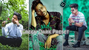 Moody Green Lightroom Mobile l Lightroom Green Colour Editing l Green Tone Lightroom Preset