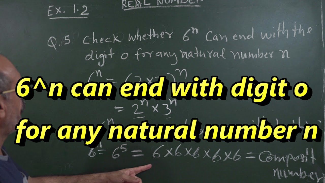 Check Whether 6 n Can End With The Digit 0 For Any Natural Number N check-whether-6-n-can-end-with-the-digit-0-for-any-natural-number-n