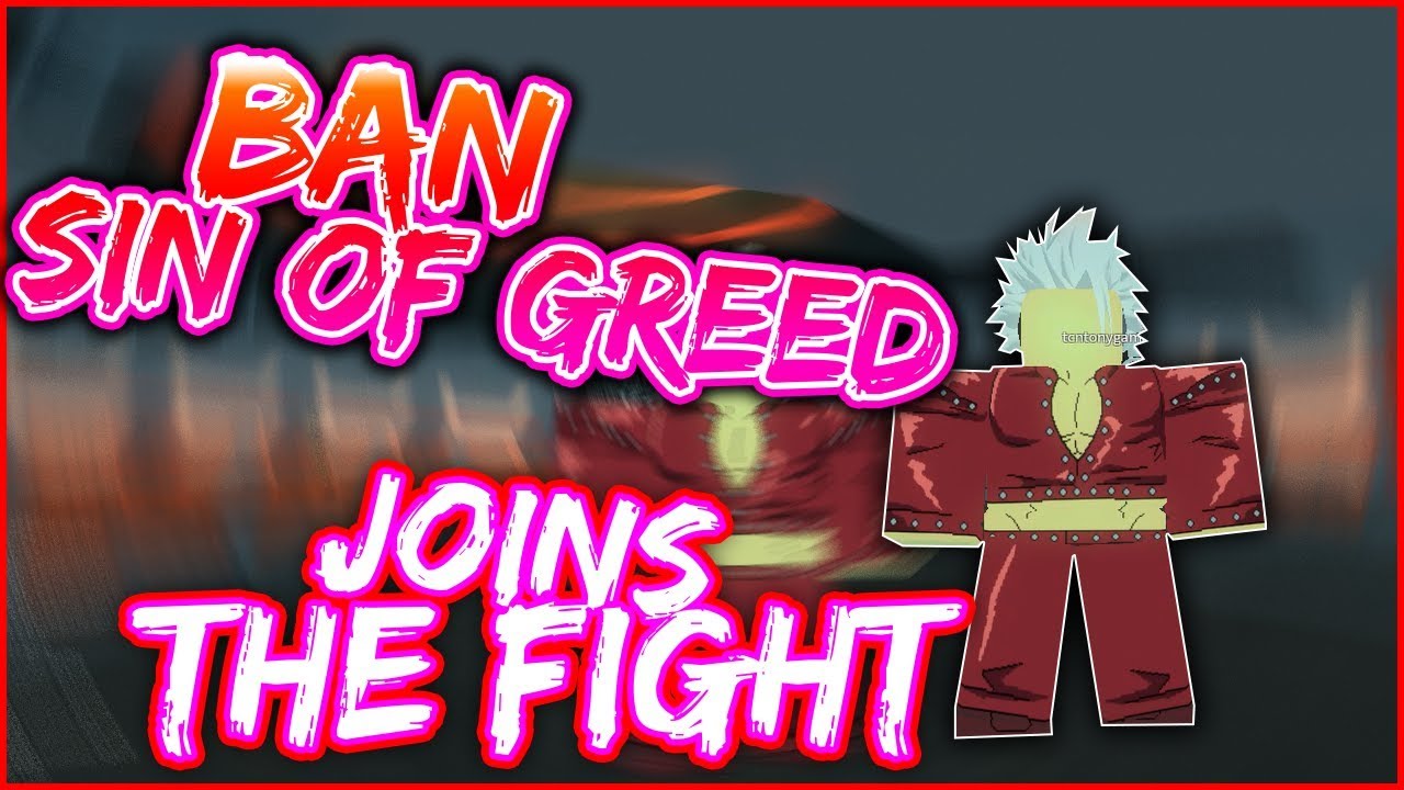 Fox S Sin Of Greed Ban Joins The Fight Roblox Anime Cross 2 Custom Character Builds Youtube - meliodas demon pants roblox