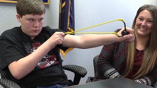Brother speaks out after using slingshot to prevent sister's kidnapping