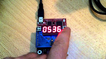 I2C Classic LED Digits & Buttons Booster Pack / Dev Board for TI LaunchPad