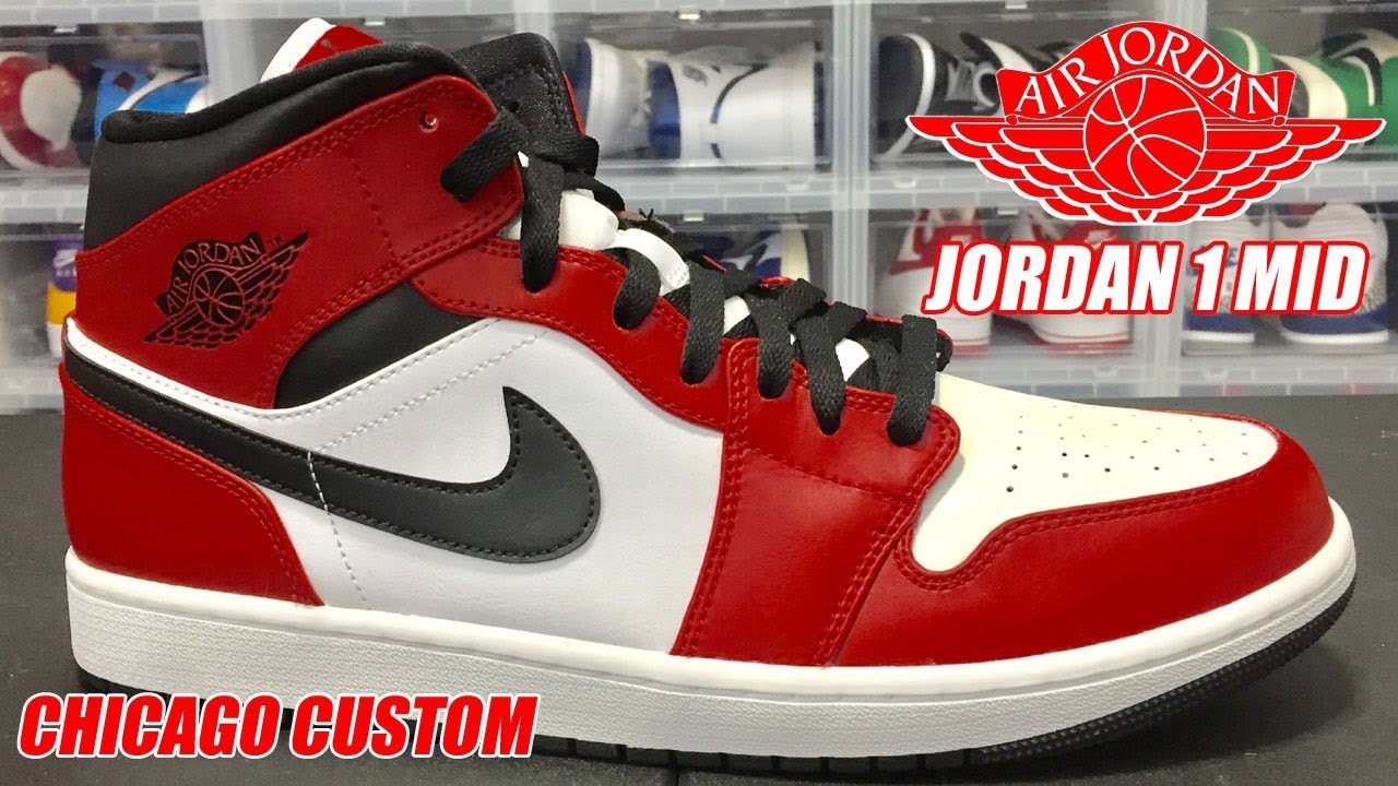 air jordan 1 chicago custom