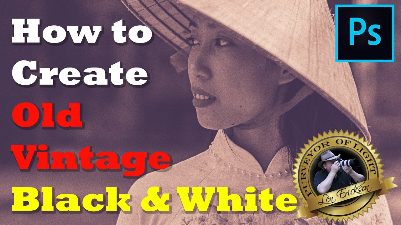 How to Create Old Vintage Black & White Action YouTube