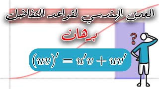 ما هو برهان قاعدة مشتقة الدالتين؟ (ما لم تتعلمه في المدرسة?)