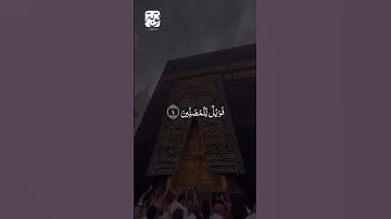 سورة الماعون الشيخ سعد الغامدي