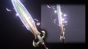 Unity VFX - Electric-Spark Sword Weapon Effect (Demo)
