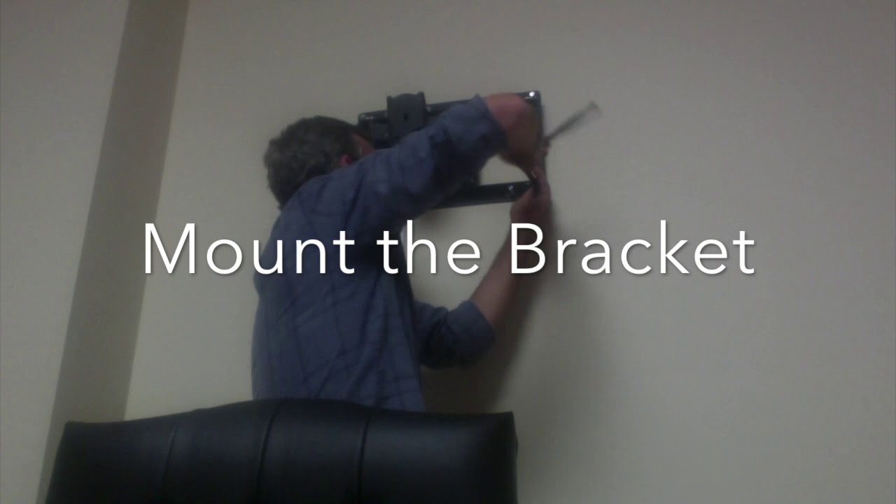 Mount A 65 Inch TV on a sheetrock wall YouTube