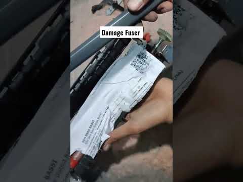 Hp Printer Fuser repair | Printer pressure roller | #shorts #youtubeshorts