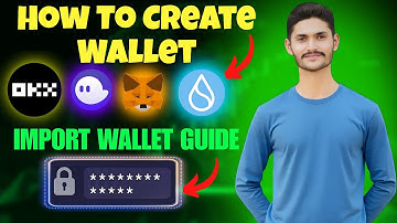 How to Create & Import Crypto Wallet 🔐 | OKX, MetaMask, Phantom & Sui Step-by-Step Guide 2025