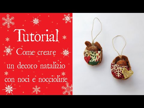 Segnaposto Natalizi Con Noci.Tutorial Rudolph La Renna Dal Naso Rosso Riciclo Creativo Youtube