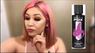 Bleaching and Dying My Hair Pastel Pink | Arctic Fox Virgin Pink