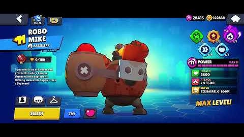 Brawl Stars Gameplay Walkthrough Part 102 Robo Mike (IOS/Android)
