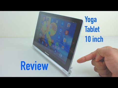 Lenovo Yoga Tablet 10 Review - 10 inch Android Tablet