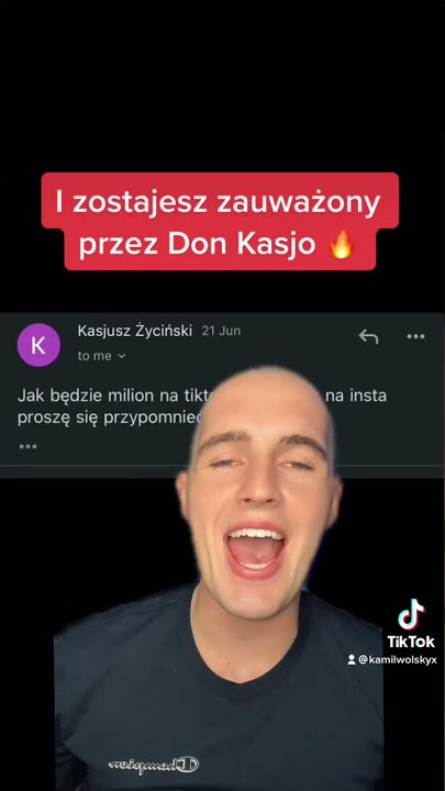 Don Kasjo do mnie napisał #primemma