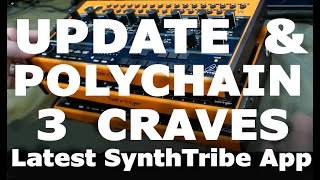 Polychaining explained & how to polychain & update Behringer Crave firmware with new Synthtribe app screenshot 5