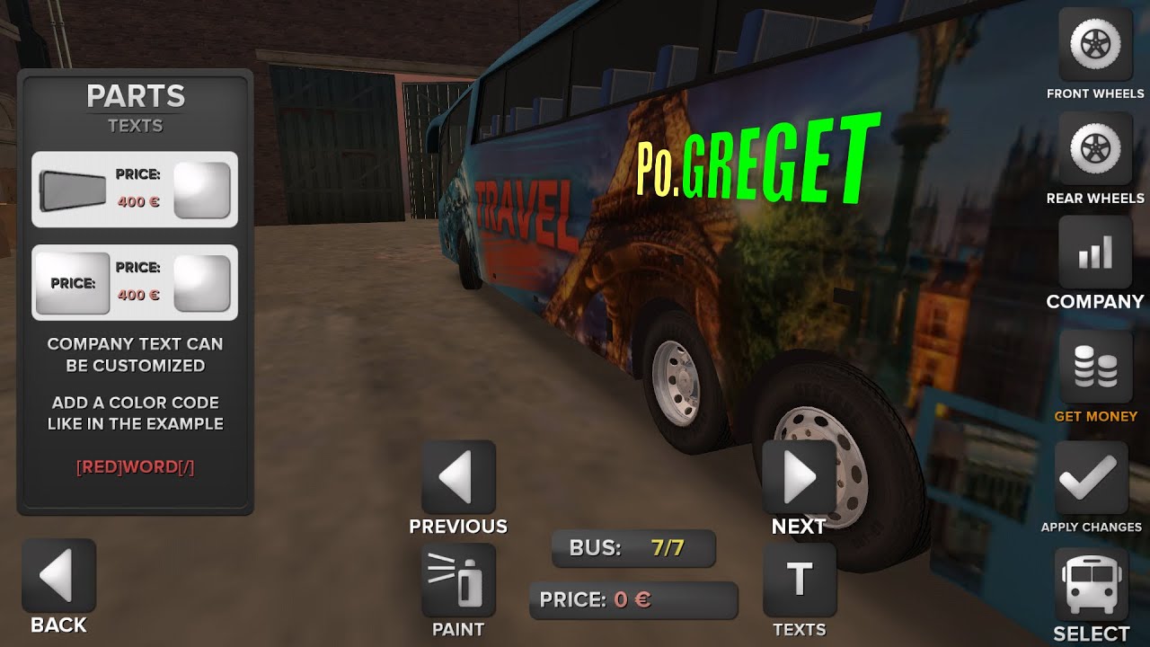 Coach Bus  Simulator  Android Tutorial Cara  Mengganti 