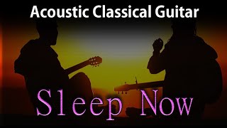 Acoustic Classical Guitar Sleeping Music - 3 Hours Long Black screen Gentle Insomnia Relaxing Tunes screenshot 3