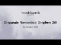 Disparate romantics stephen gill