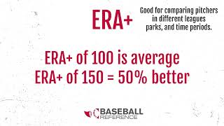 What Is ERA+? | Stathead Baseball 60 Second Stats