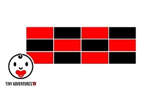 Download Lagu Baby Sensory - Shapes \u0026 Transitions with Ambient Music - Black White Red (soothe colic baby) MP3