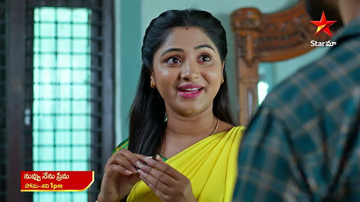 Nuvvu Nenu Prema - Promo | 22nd July 2024 | Star Maa Serials | Mon-Sat at 1 pm | Star Maa