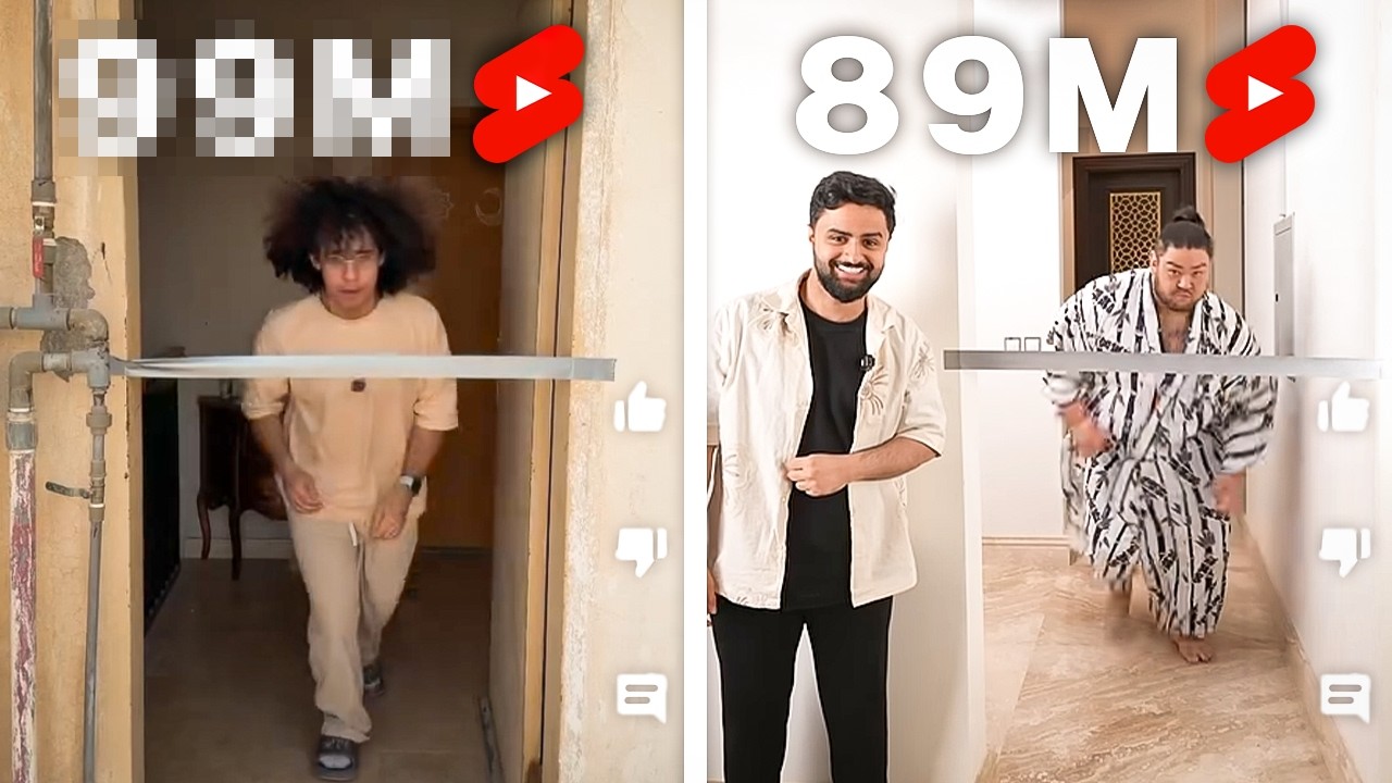 قلدت مقاطع فريق باور المشهوره !