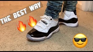 how to lace low top 11s