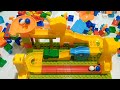 Marble run ASMR Race☆10:35 minutes Satisfying sounds #asmr #marble #toys