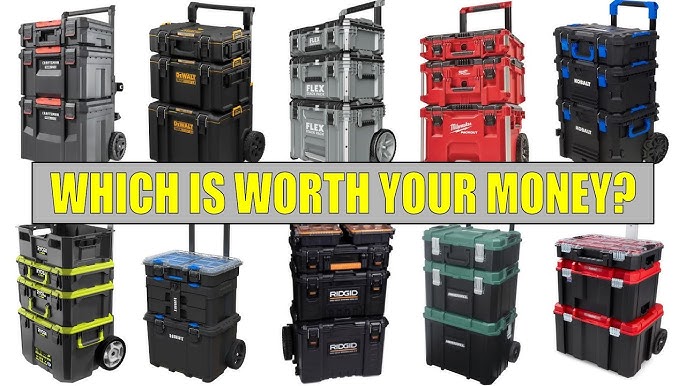 Comparing ALL Rolling Portable Tool Storage Box Systems!