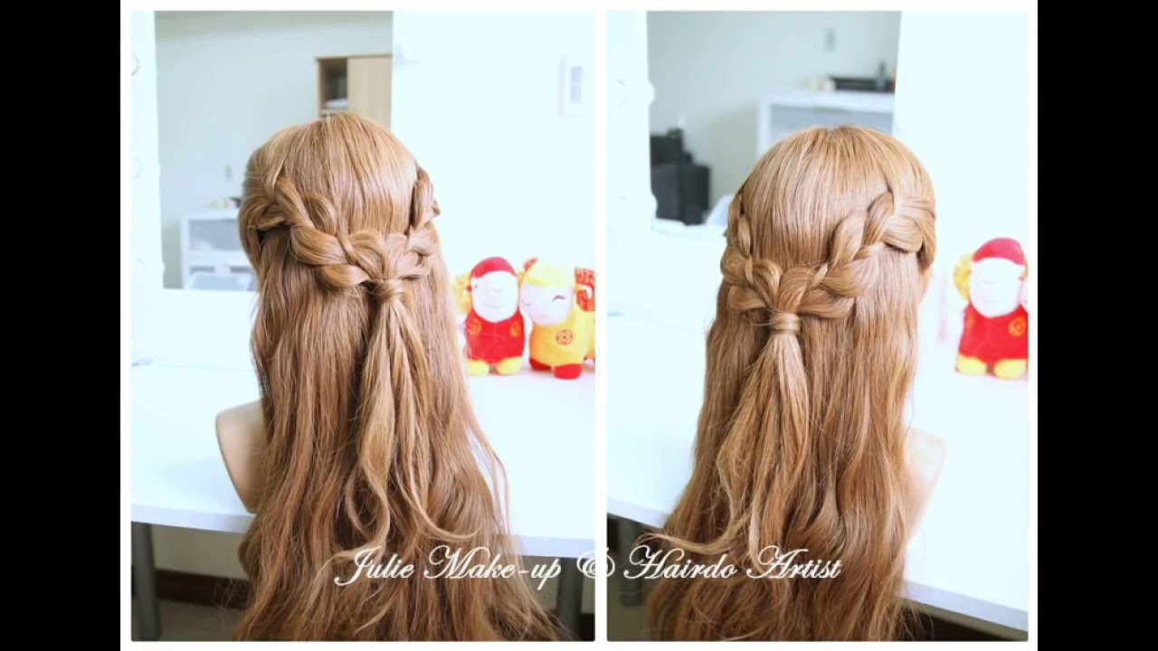 Coiffure Mignon Demi Tresse Queue De Cheval Coiffure Gala