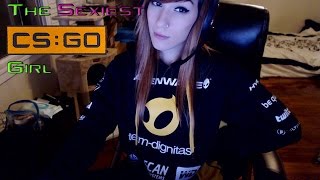 The sexiest girl CSGO player playing on Mirage 2017 (pterodactylsftw)